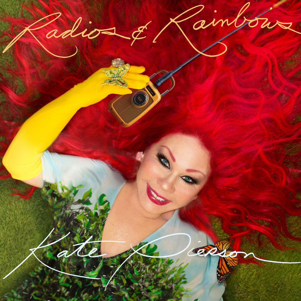 the album cover for Kate Pierson - Radios and Rainbows