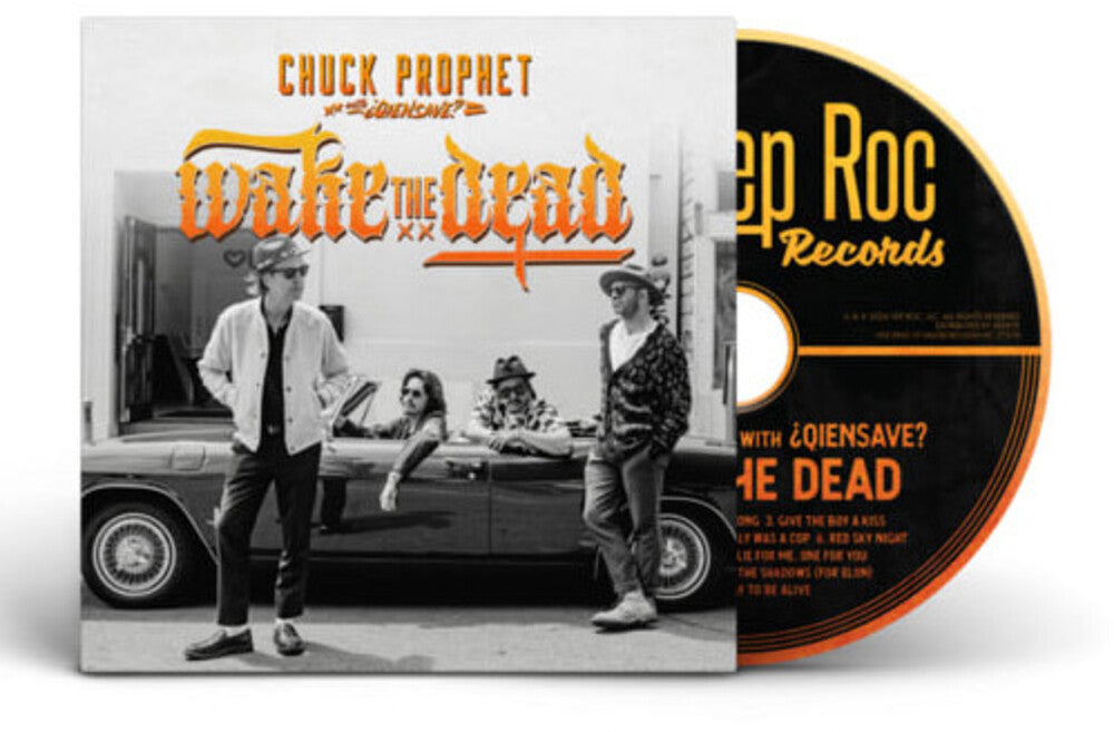 the album cover for Chuck Prophet - Wake The Dead