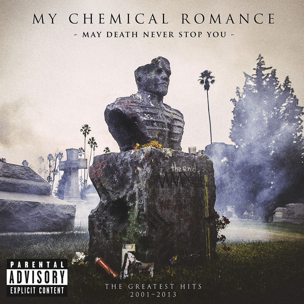 the album cover for My Chemical Romance - May Death Never Stop You