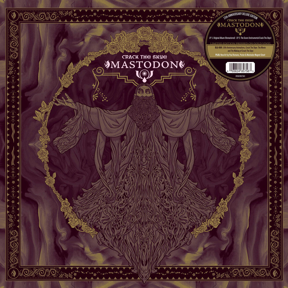 the album cover for Mastodon - Crack The Skye (15th Anniversary Deluxe Edition)
