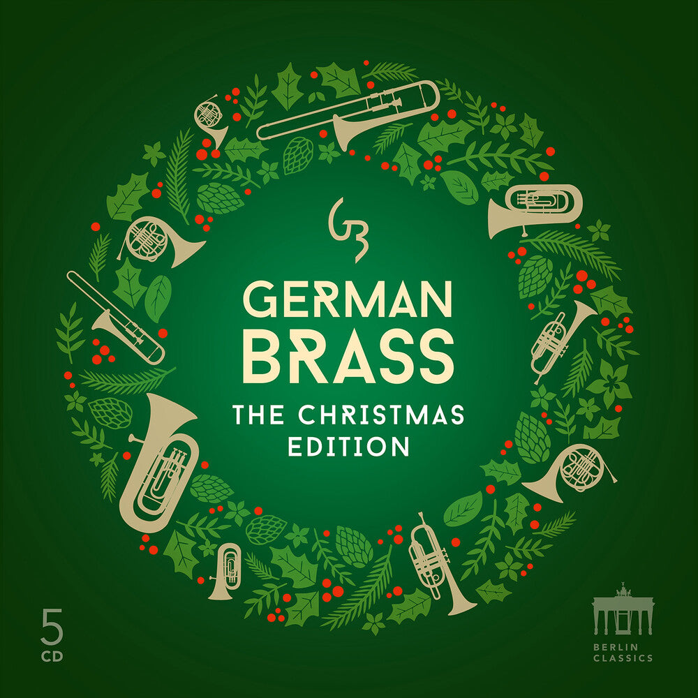the album cover for German Brass - German Brass: The Christmas Edition (Uk)