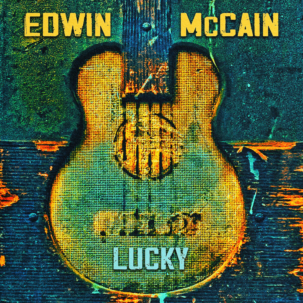 the album cover for Edwin Mccain - Lucky