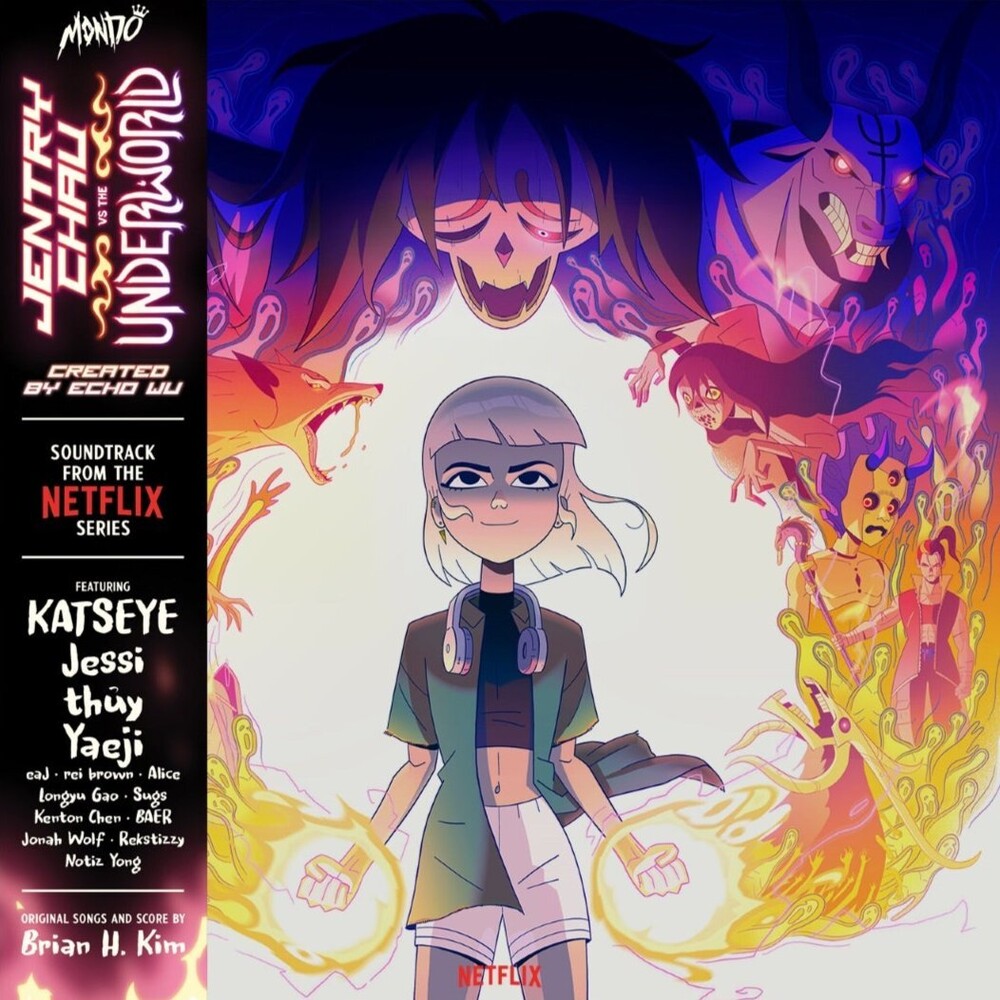 the album cover for Brian Kim H. (Gate) - Jentry Chau Vs. The Underworld - O.S.T. (Gate)