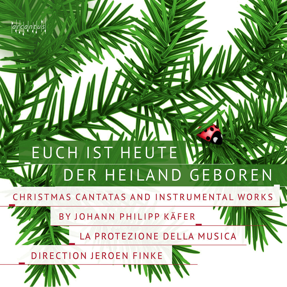the album cover for Franck / Kafer - Euch Ist Heute Der Heiland Geboren - Christmas