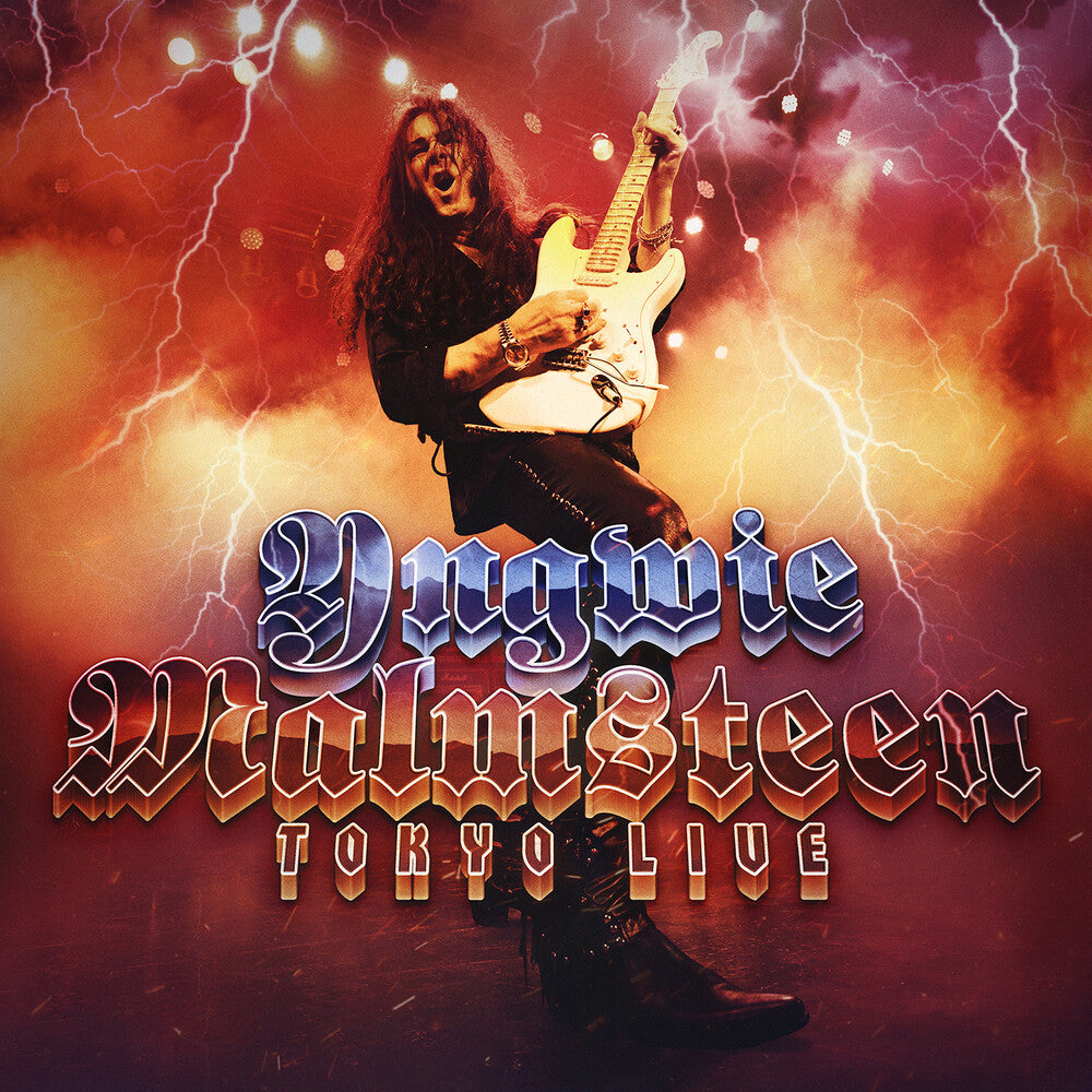 the album cover for Yngwie Malmsteen - Tokyo Live (W/Dvd) (Bonus Cd) (Bonus Dvd) (Box)