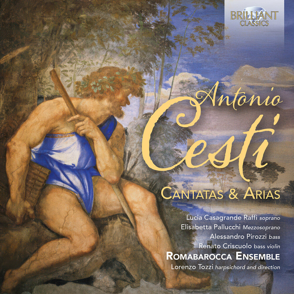 the album cover for Romabarocca Ensemble - Cesti: Cantatas & Arias