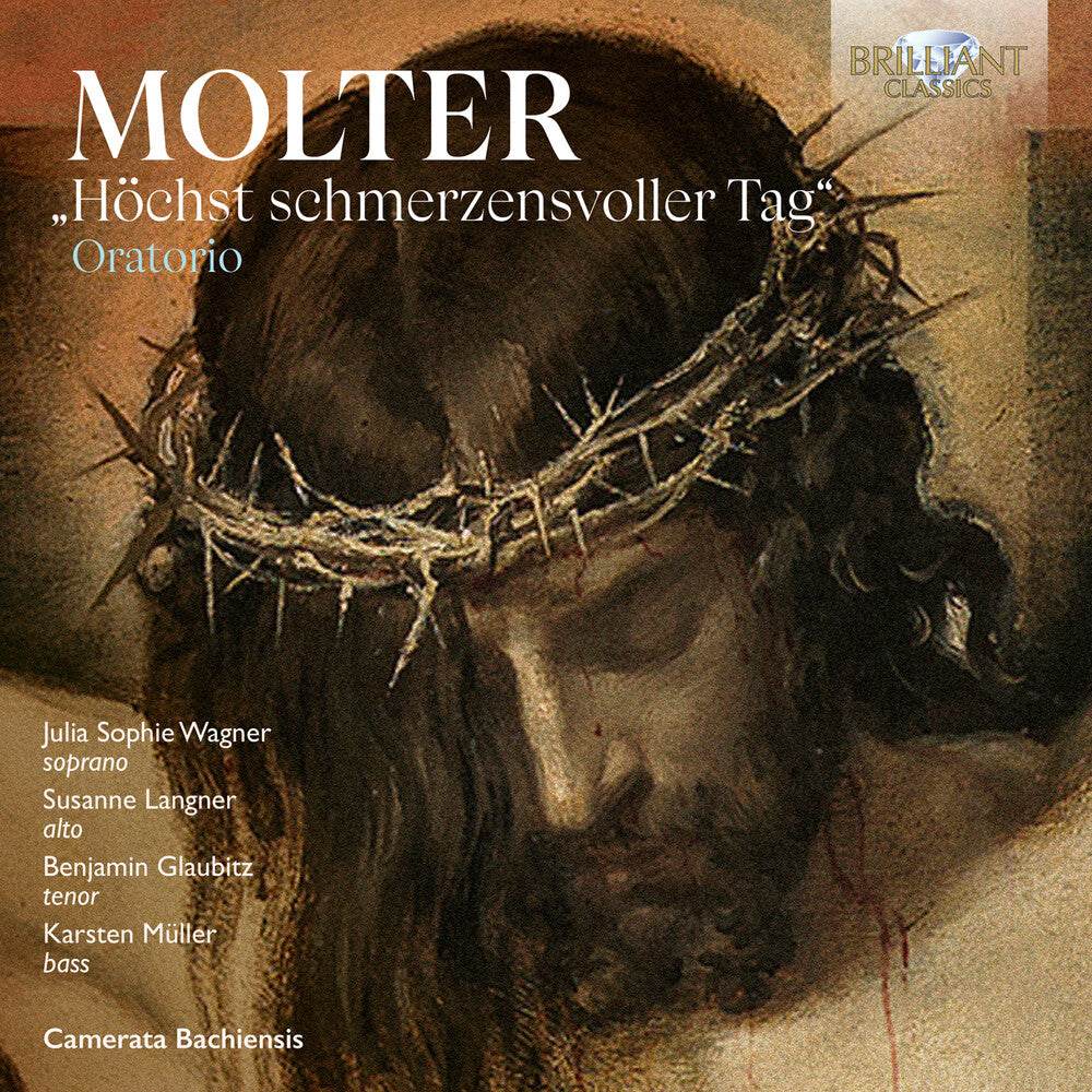 the album cover for Julia Wagner Sophie - Molter: Oratorio Hochst Schmerzensvoller Tag