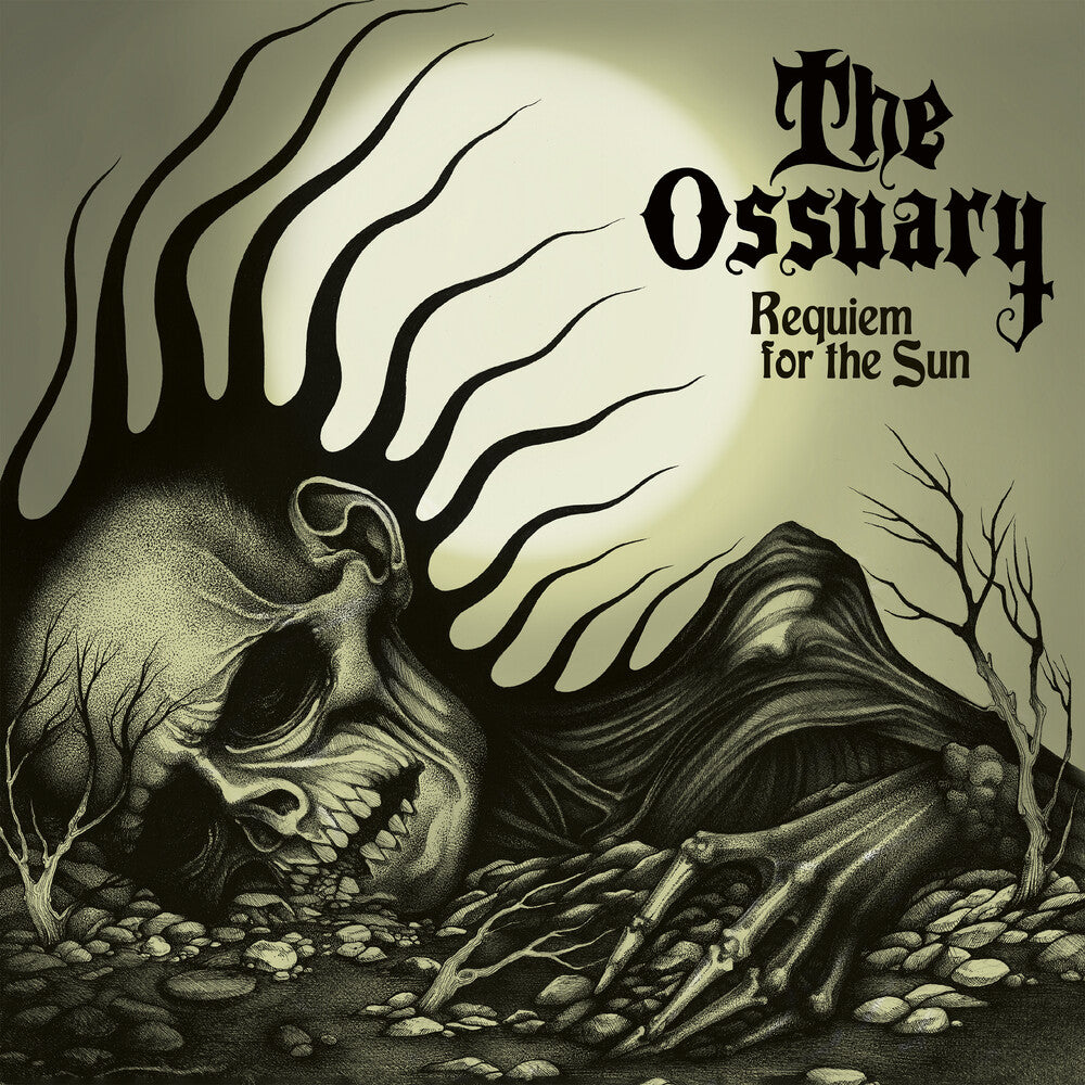 the album cover for Ossuary - Requiem For The Sun