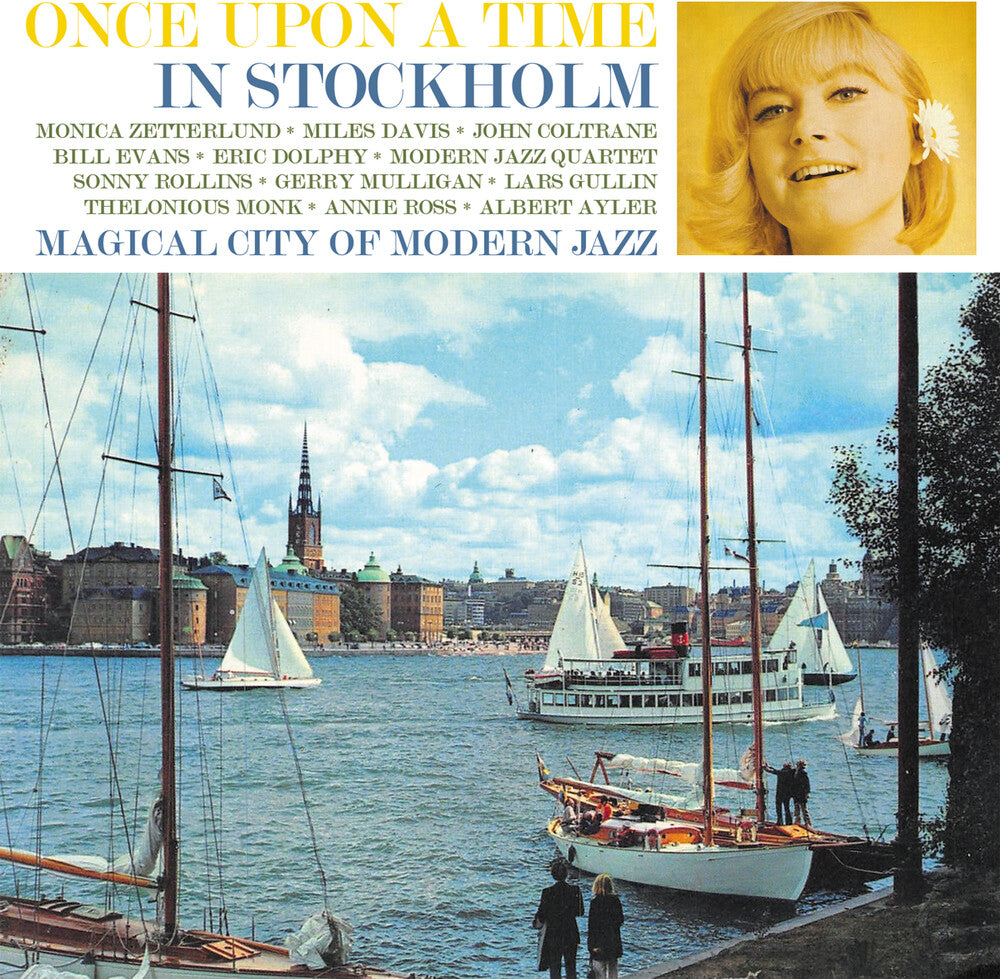 the album cover for Monica Zetterlund & Her Contemporaries - Once Upon A Time In Stockholm (Uk)
