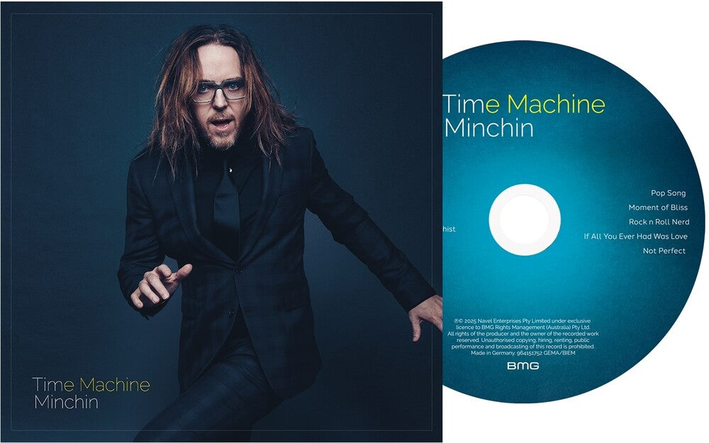 the album cover for Tim Minchin - Time Machine