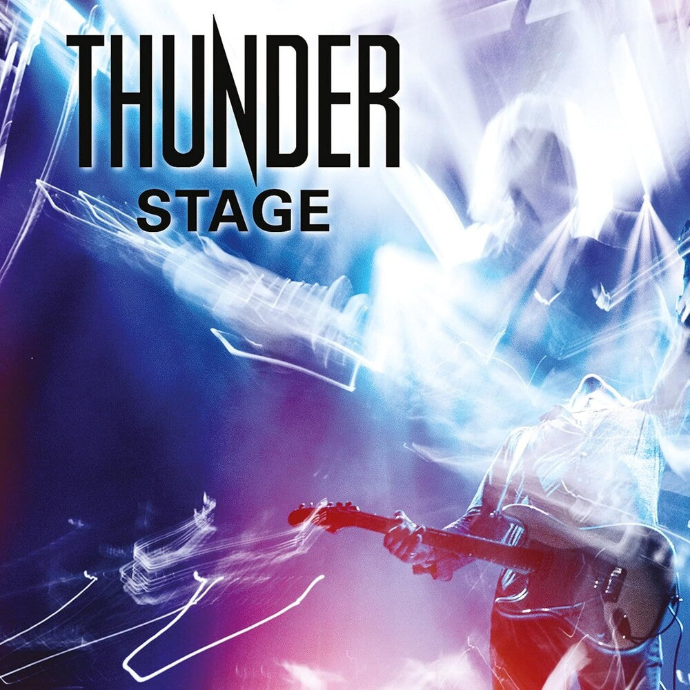 the album cover for Thunder - Stage: Live In Cardiff (Aus)