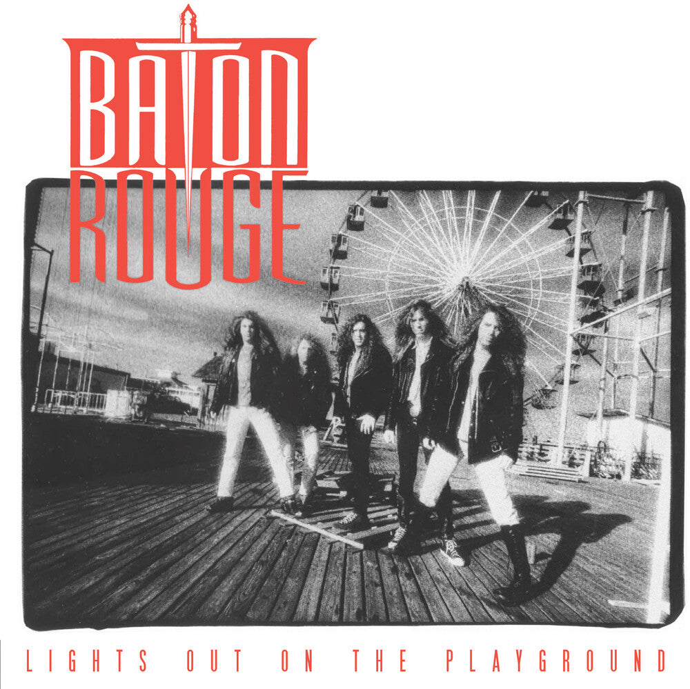 the album cover for Baton Rouge - Lights Out On The Playground