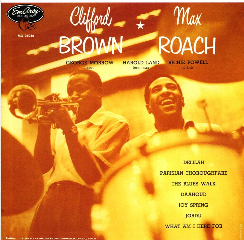 the album cover for Brown, Clifford / Roach, Max - Clifford Brown And Max Roach - UHQCD