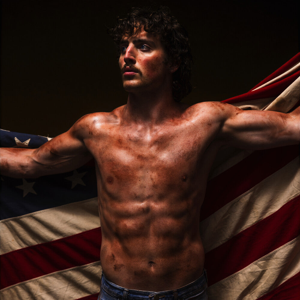the album cover for Benson Boone - American Heart