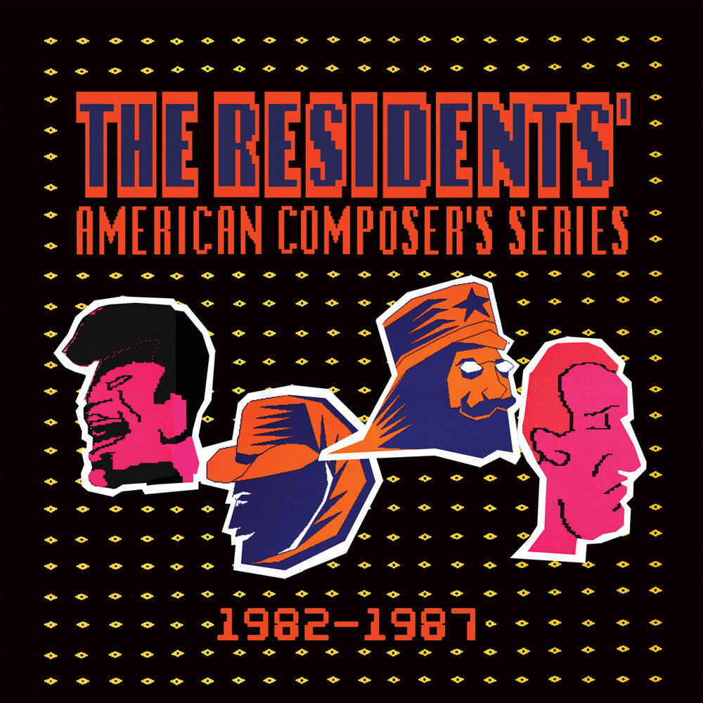 the album cover for Residents - American Composer's Series, 1982-1987