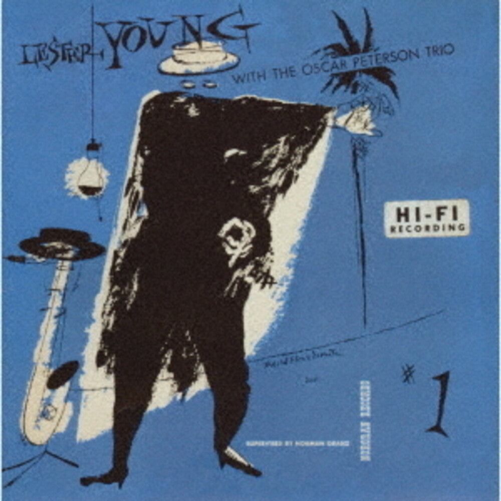 the album cover for Oscar Peterson - President Plays With The Oscar Peterson Trio (Jpn)