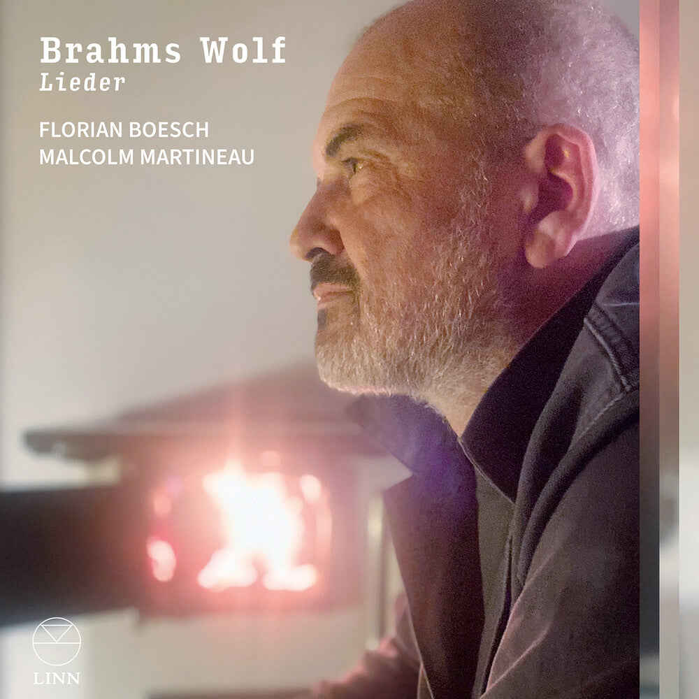 the album cover for Florian, Boesch / Brahms - Brahms & Wolf: Lieder