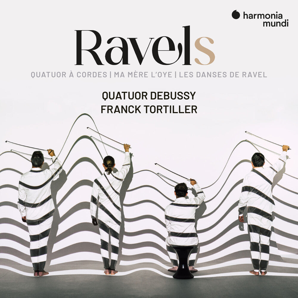 the album cover for Quatuor Debussy / Tortiller,Franck - Ravels