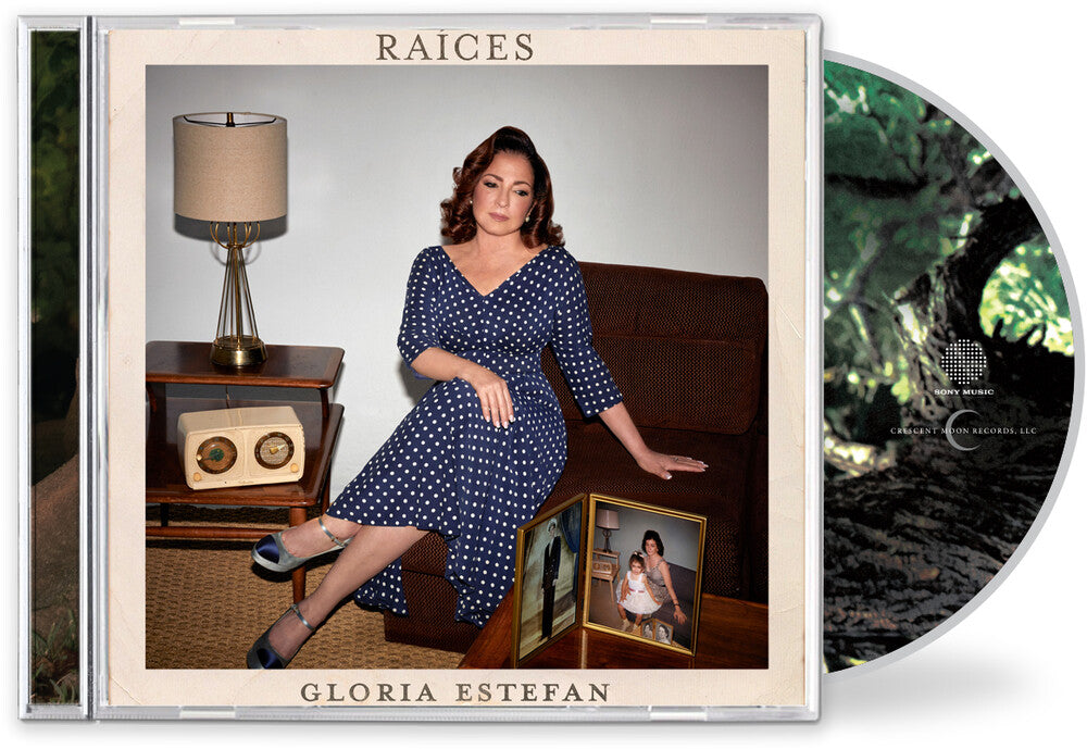 the album cover for Estefan, Gloria - Raices