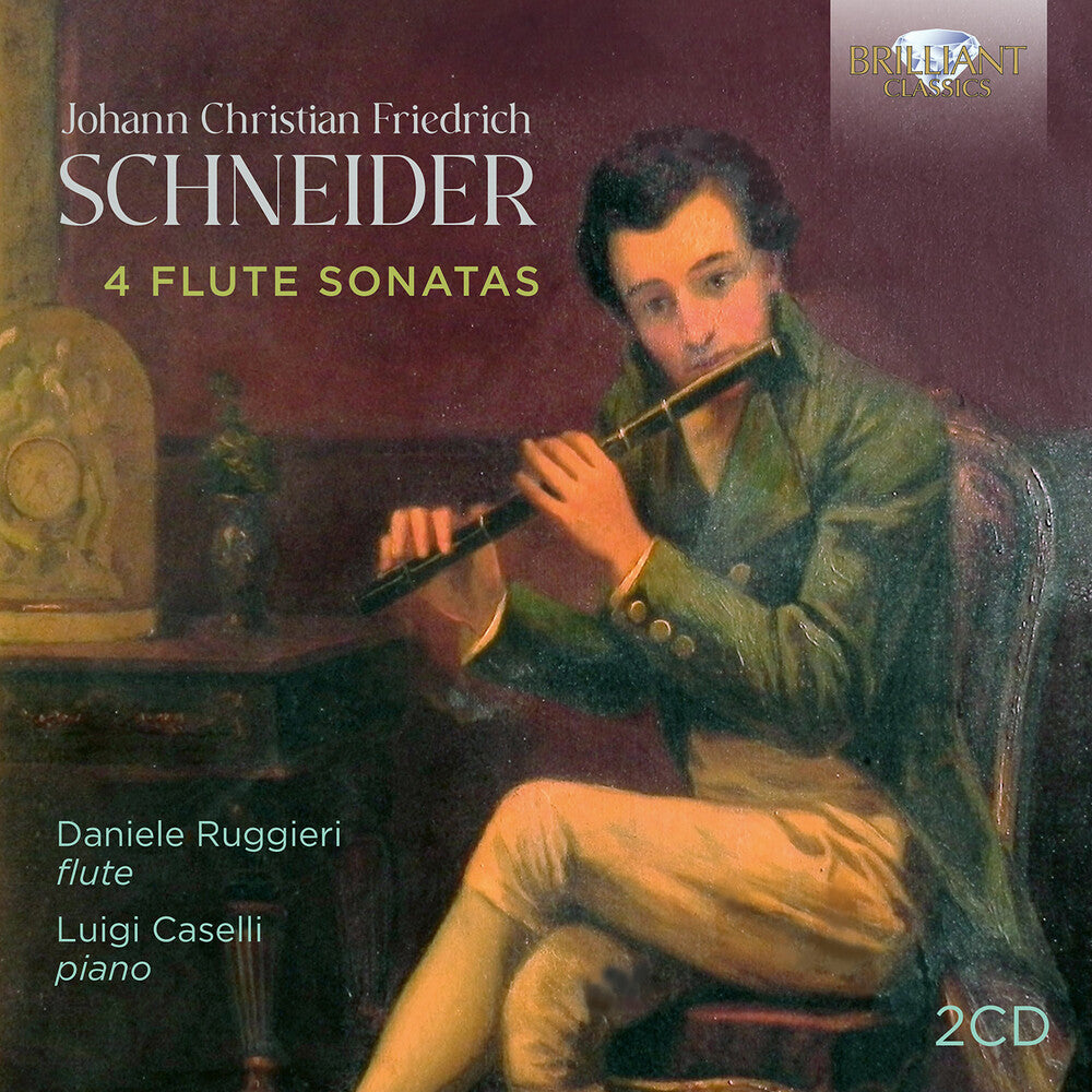 the album cover for Daniele Ruggieri / Caselli,Luigi - Schneider: 4 Flute Sons