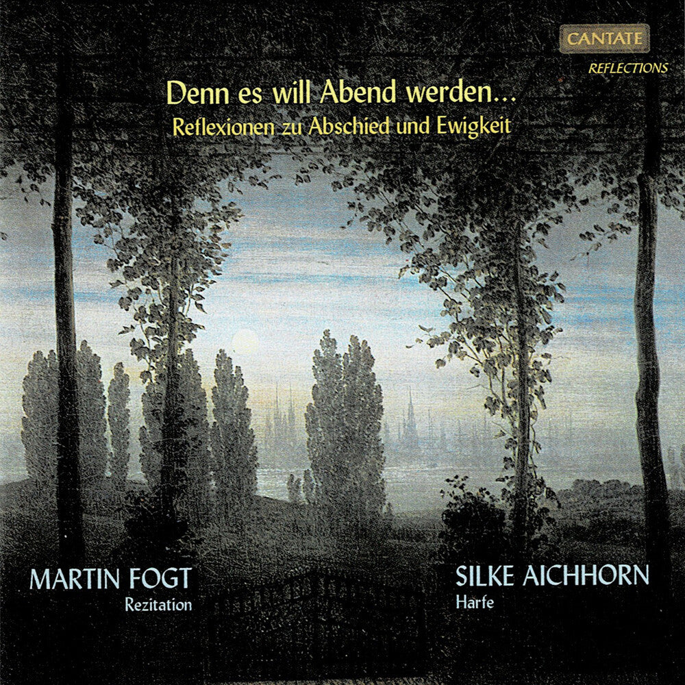 the album cover for Martin Fogt / Aichhorn,Silke - Denn Es Will Abend Werden