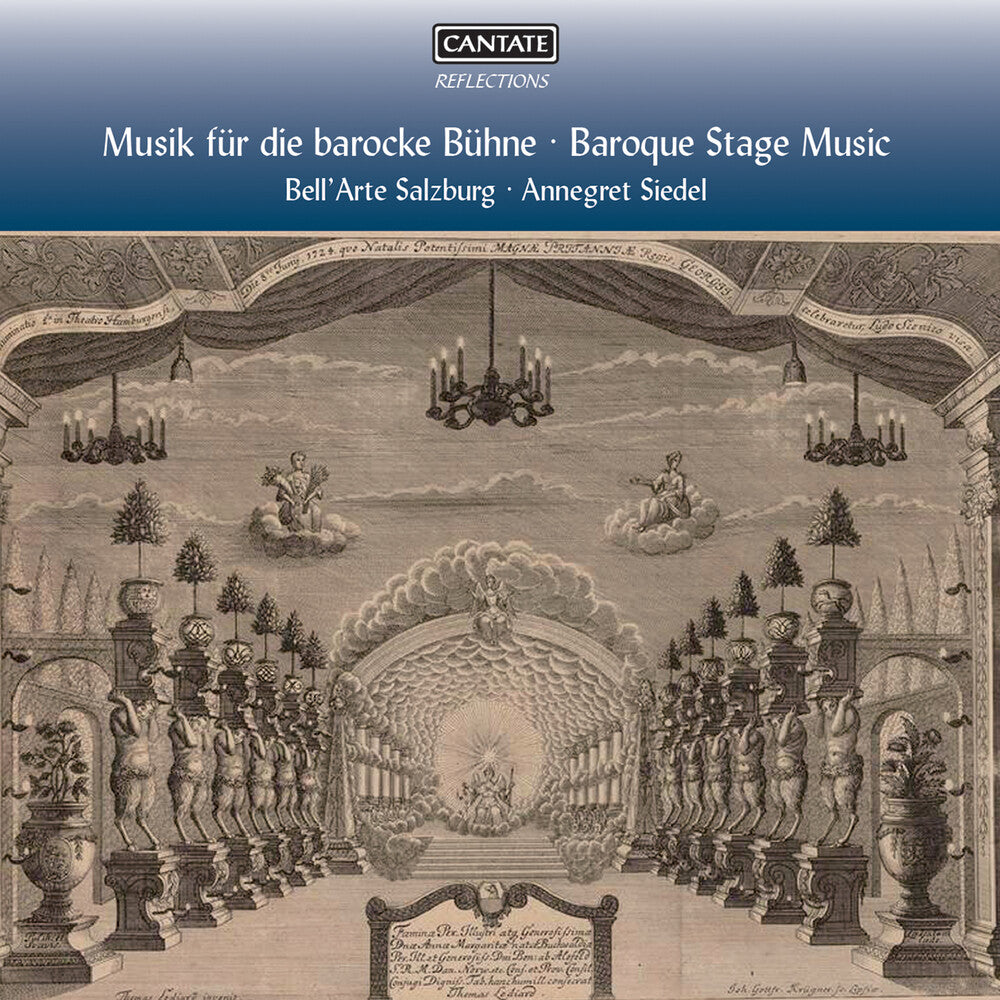 the album cover for Hanna Zumsande / Metz,Christina - Baroque Stage Music