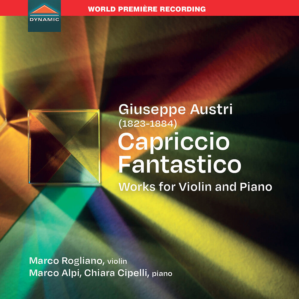 the album cover for Marco Rogliano / Alpi,Marco - Giuseppe Austri Capriccio Fantastico Works For