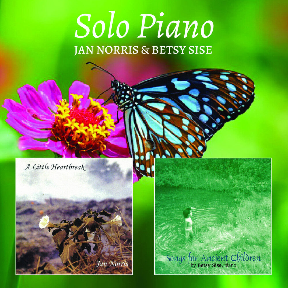 the album cover for Jan Norris / Sise,Betsy - Solo Piano