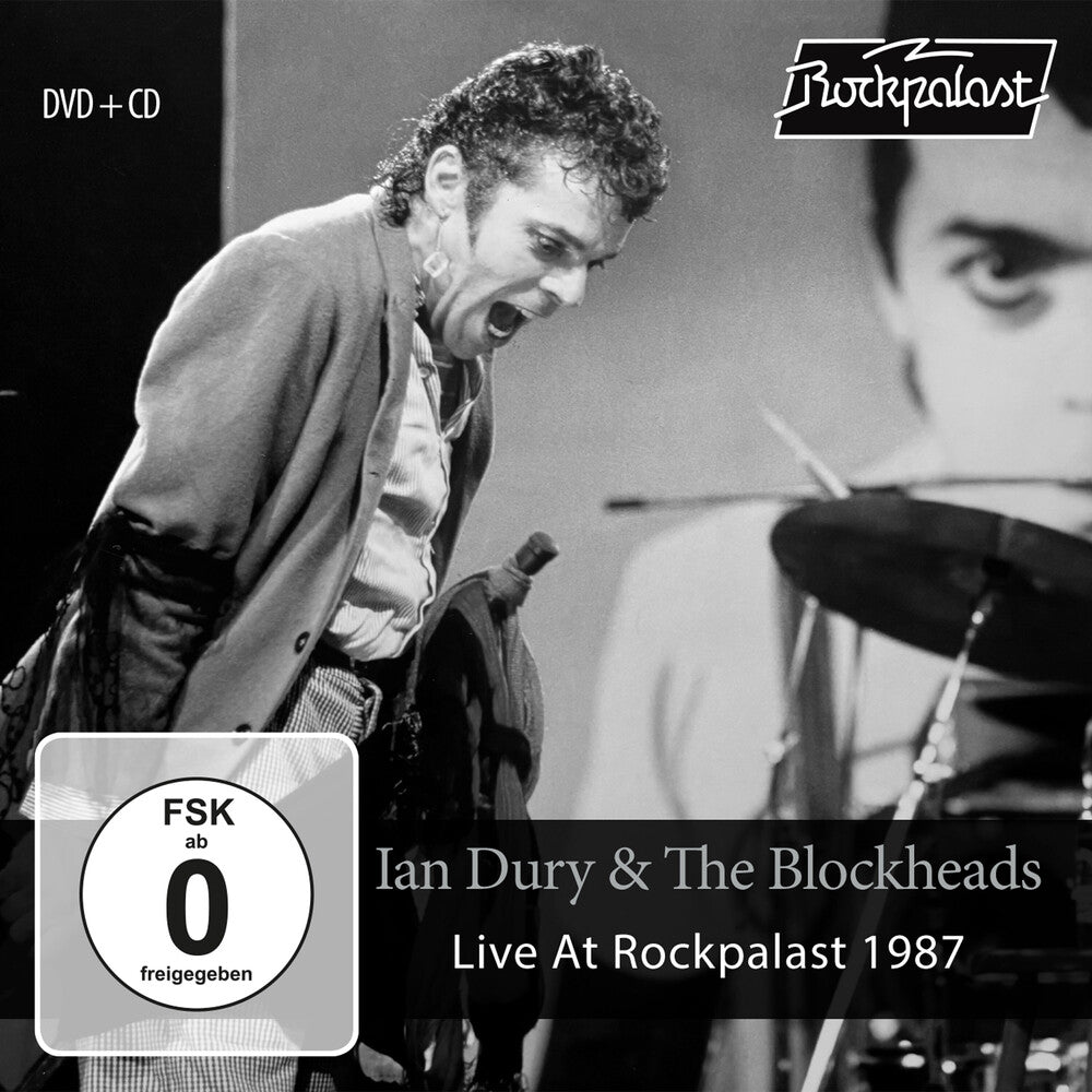 the album cover for Ian Dury & The Blockheads - Live At Rockpalast 1978 (W/Dvd)