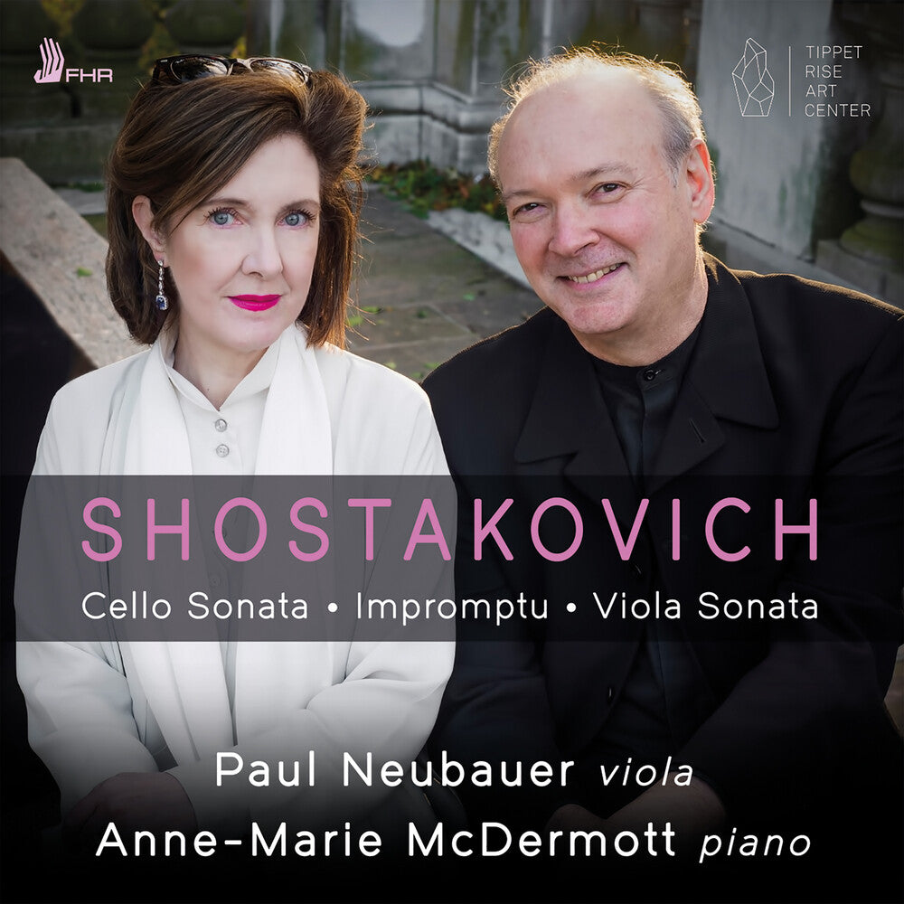 the album cover for Neubauer / Mcdermott - Shostakovich: Cello Son Impromptu Viola Son