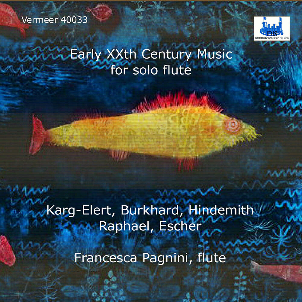 the album cover for Pagnini / Beach - Early Xxth Century Music For Solo Flute