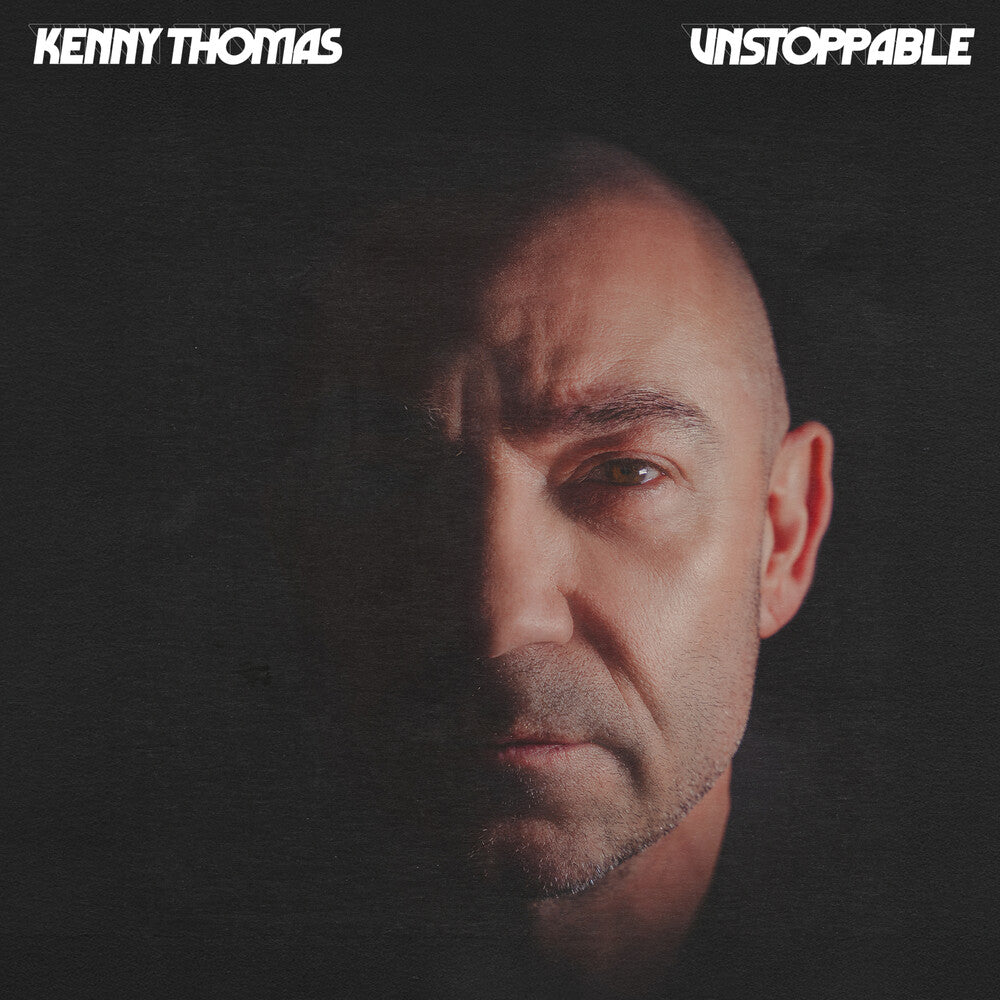 the album cover for Kenny Thomas - Unstoppable
