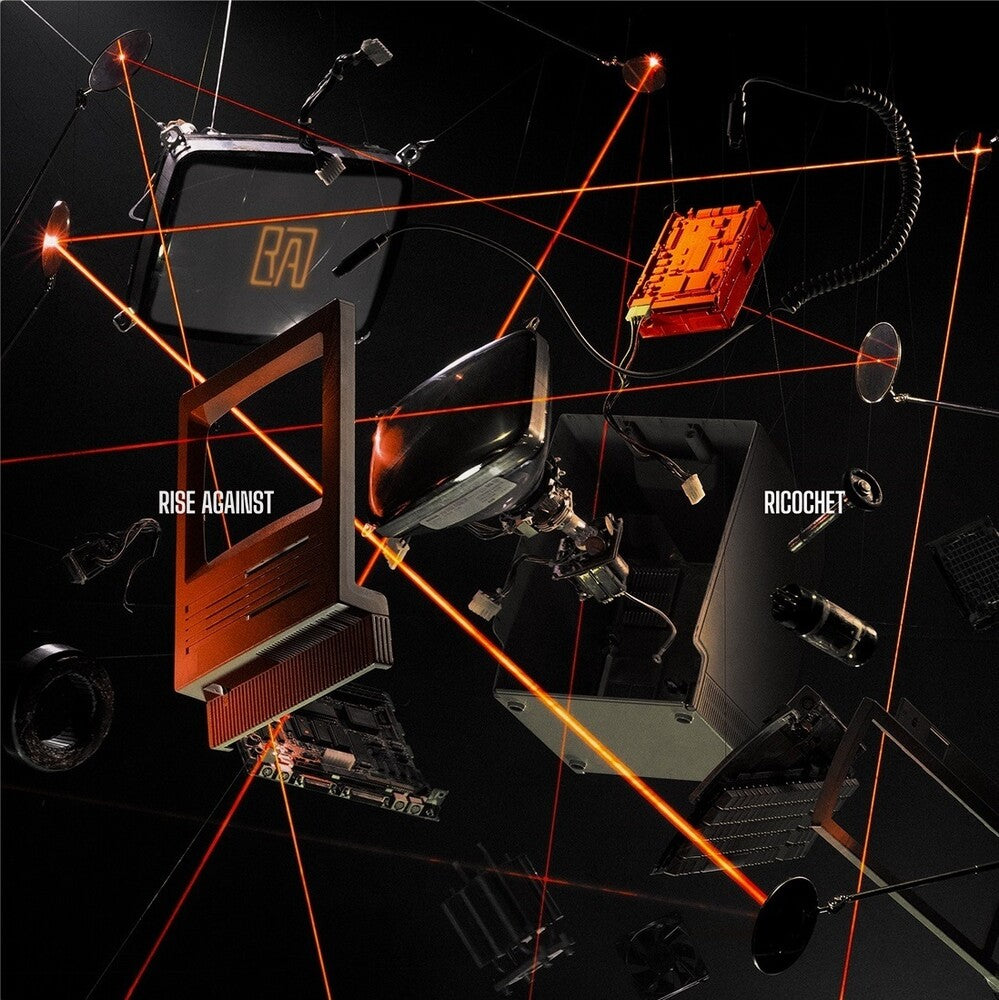 the album cover for Rise Against - Ricochet