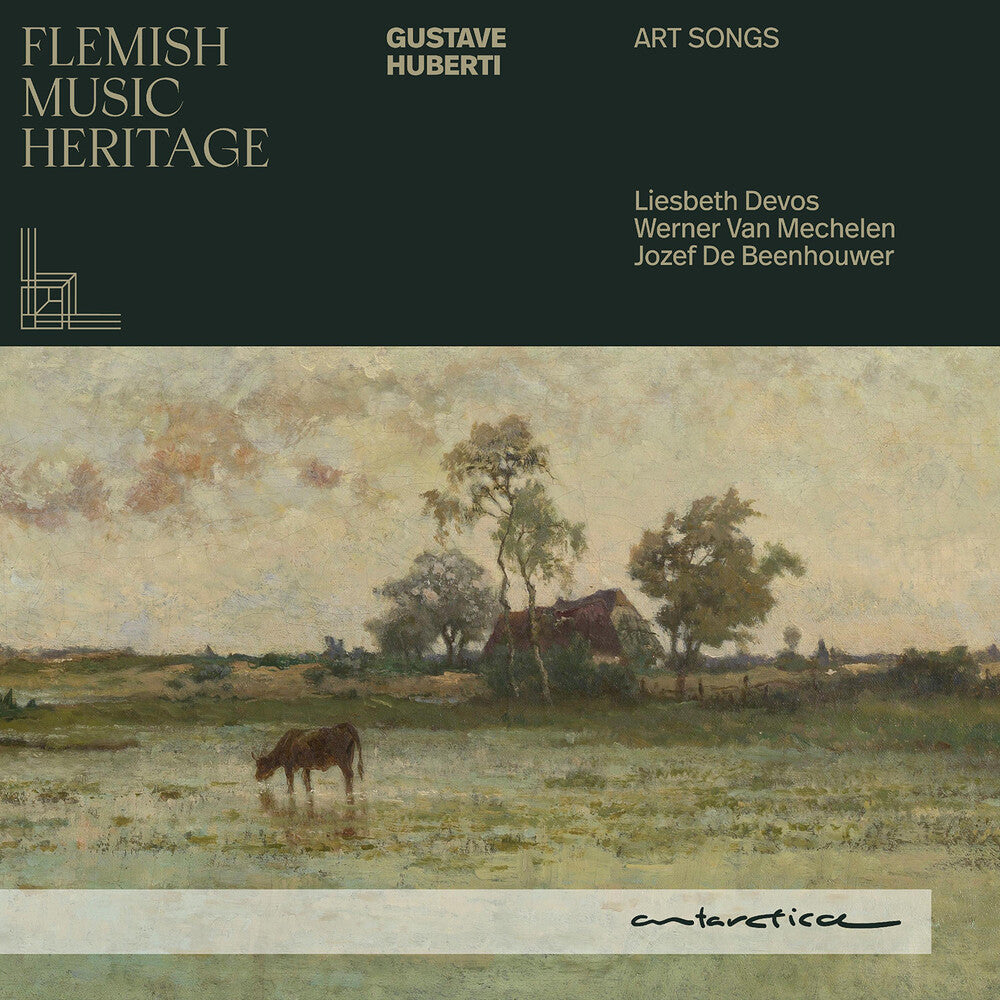 the album cover for Jozef Beenhouwer De - Huberti: Art Songs - Flemish Music Heritage