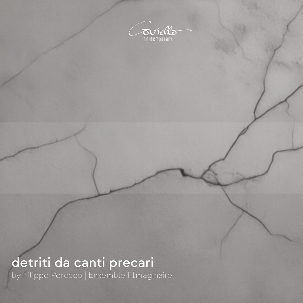 the album cover for Ensemble L'imaginaire - Detriti Da Canti Precari