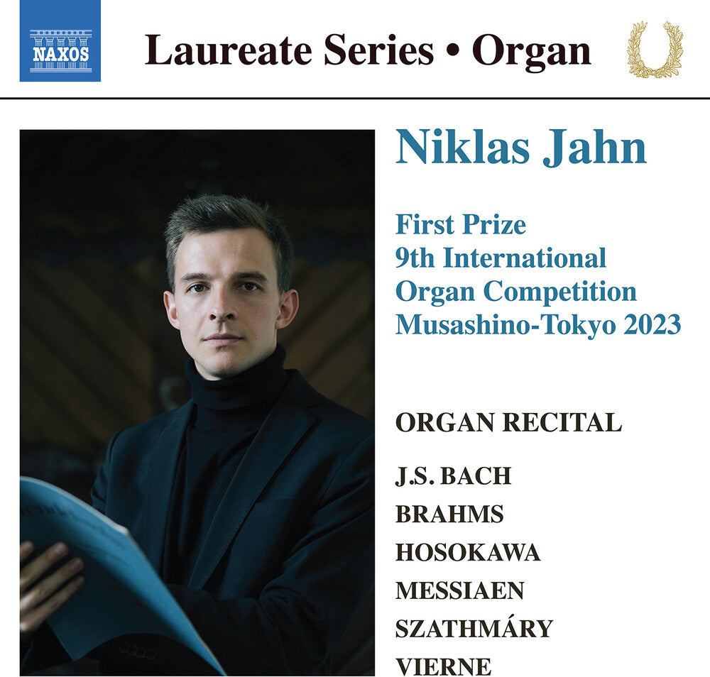 the album cover for Niklas Jahn - Organ Recital - Niklas Jahn