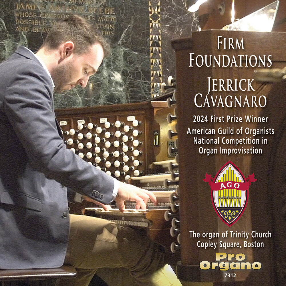 the album cover for Jerrick Cavagnaro - Firm Foundations