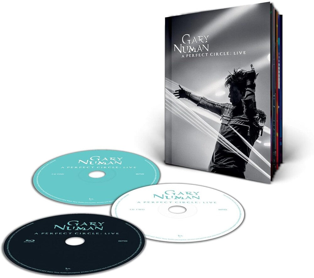 the album cover for Gary Numan - A Perfect Circle: Live At OVO Arena, Wembley
