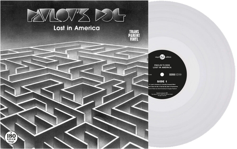 the album cover for Pavlov's Dog - Lost in America