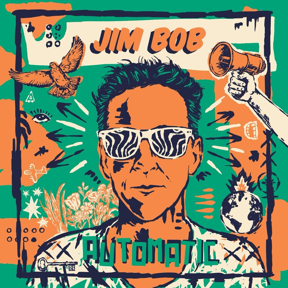 the album cover for Jim Bob - Automatic