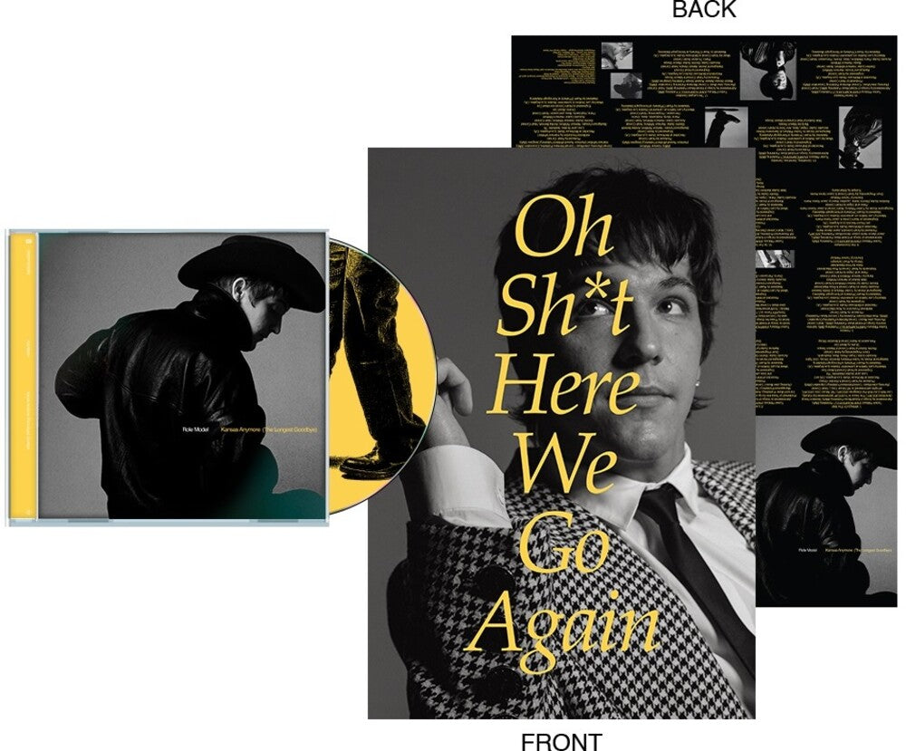 the album cover for Role Model - Kansas Anymore (The Longest Goodbye)