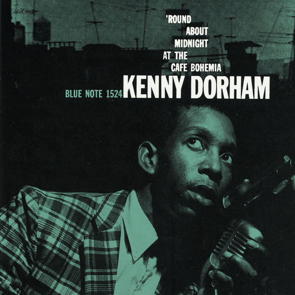 the album cover for Kenny Dorham - Round About Midnight At The Cafe Bohemia (Hqcd)