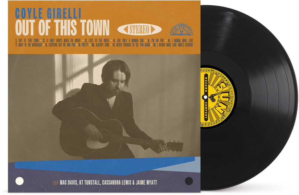 the album cover for Coyle Girelli - Out Of This Town