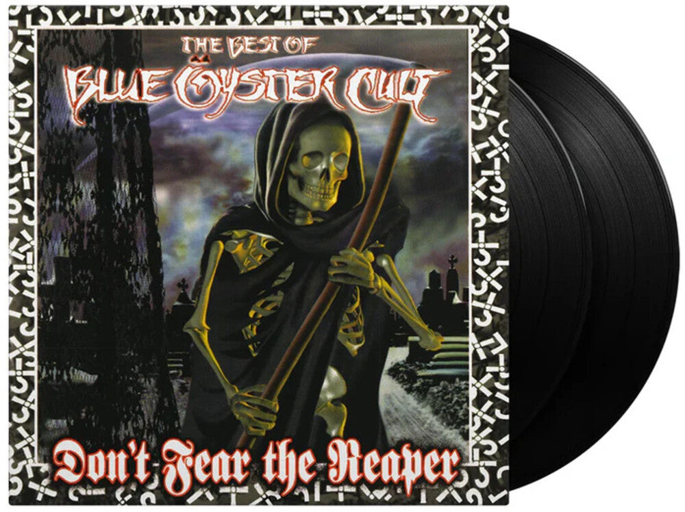 the album cover for Blue Oyster Cult - Don't Fear The Reaper: Best Of Blue Oyster Cult