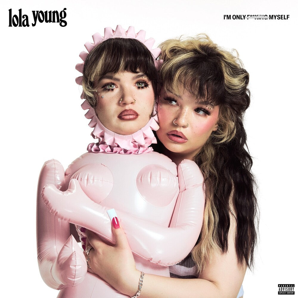the album cover for Lola Young - I'm Only F**king Myself