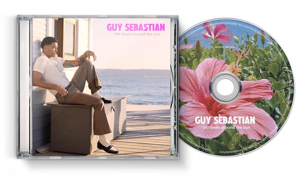 the album cover for Guy Sebastian - 100 Times Around The Sun (Aus)