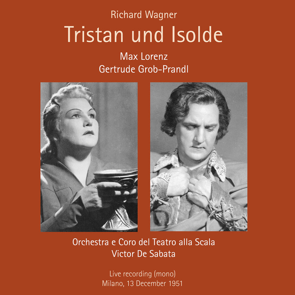 the album cover for Grob-Gertrude Prandl - Tristan Und Isolde
