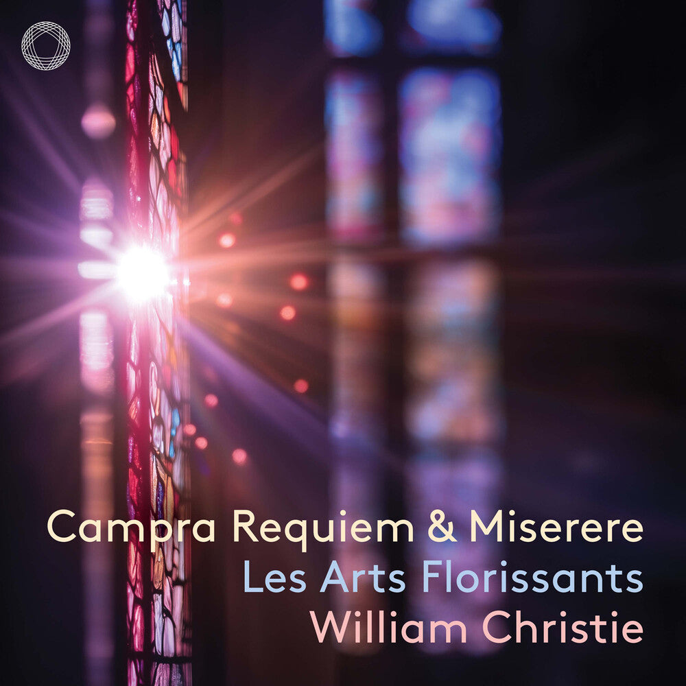 the album cover for Les Arts Florissants - Campra: Requiem & Miserere