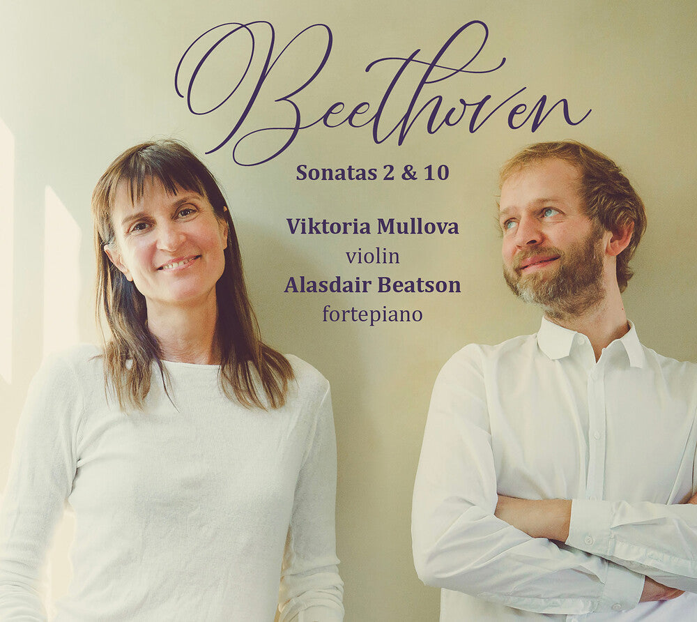 the album cover for Viktoria Mullova - Beethoven: Vn Sons Nos. 2 & 10