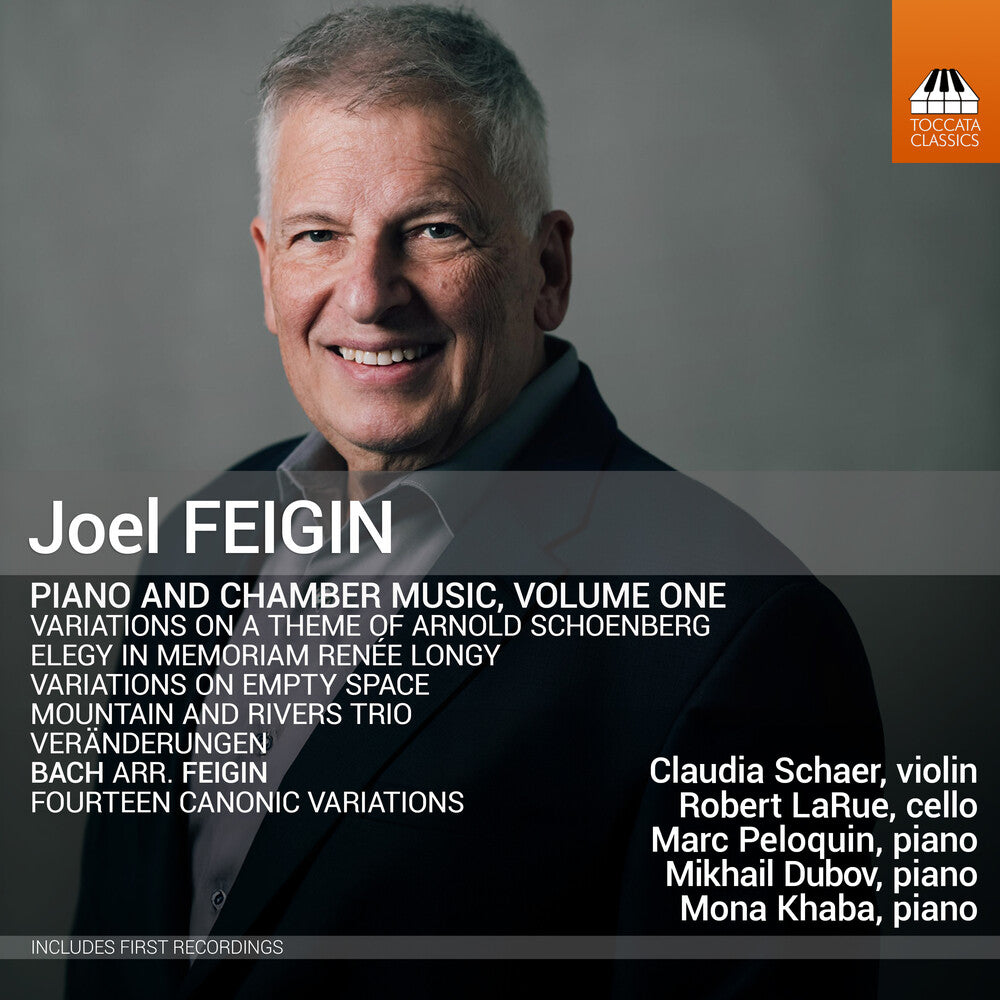 the album cover for Mikhail Dubov - Joel Feigin: Pno & Chamber Music Vol. 1